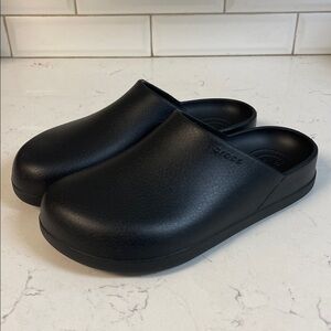 Crocs Dylan Clog Mens Size 7 Women’s Size 9 Black